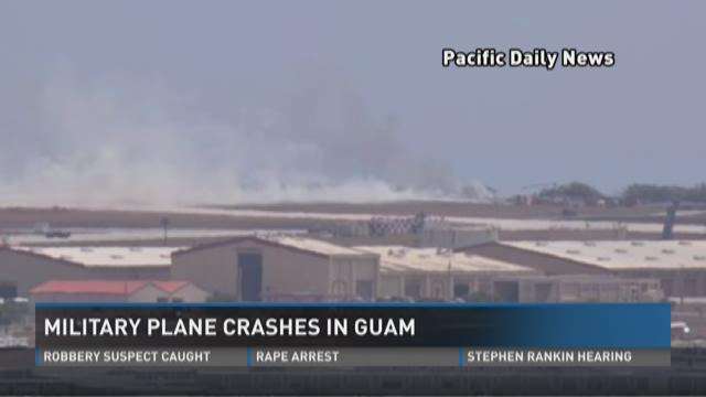 B 52 Crashes In Guam 7 Crew Safe 