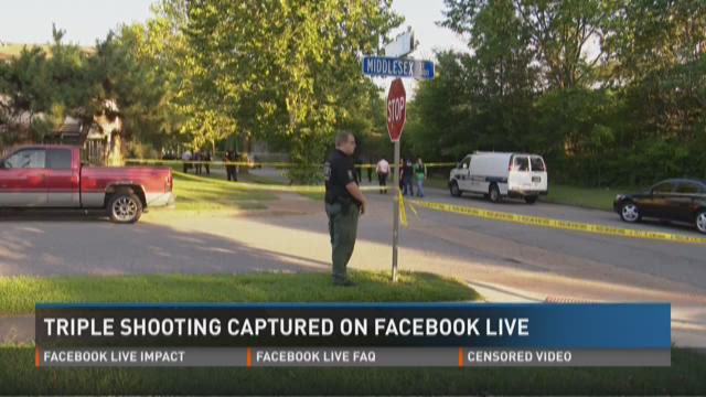 Victim Captures Triple Shooting On Facebook Live