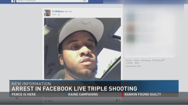 U.S. Marshals make arrest in Facebook Live triple shooting