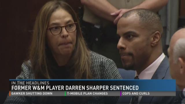 Former NFL player Darren Sharper sentenced