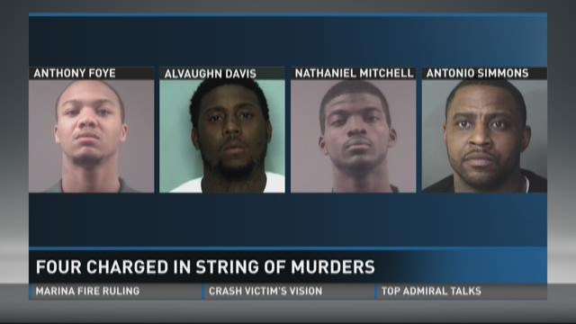 Four men indicted for 5 murders, 4 attempted murders in one month ...