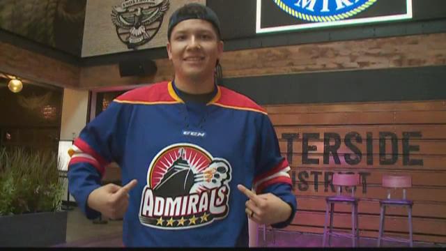 Norfolk Admirals unveil new jersey uniforms