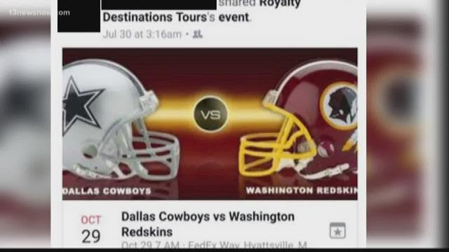 Redskins hype up Cowboys game with ticket contest, special